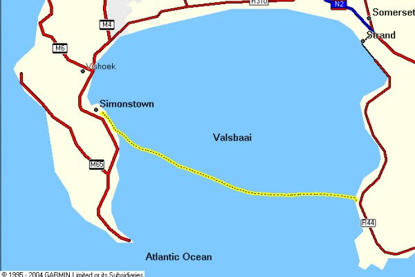 Murray Williams - Solo False Bay crossing